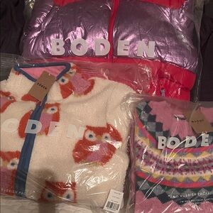 NWT Boden Girls 3pc Bundle Size 9-10Y